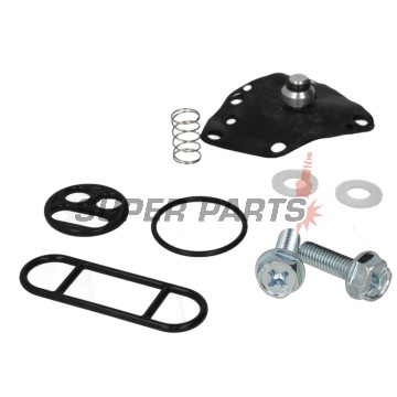 Κιτ επισκευής ρουμπινέτου καυσίμου -TOURMAX- Kawasaki EX 250 1990-1994, Kawasaki W 650 2000-2002, Kawasaki ZR 550/750 1991-1994, Kawasaki ZR 1100 1992-1995, Suzuki DR 250 1990-1995, Suzuki DR 350 1990-1999, Suzuki DR 650 1991-2017