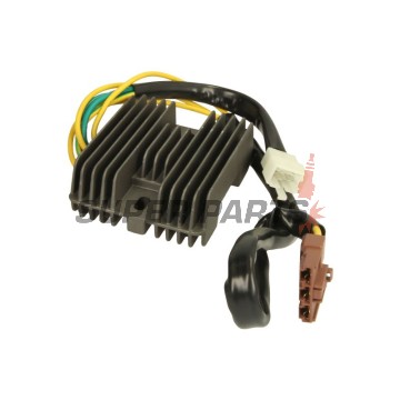 Ανορθωτής/ρυθμιστής φόρτισης -MOTORIX- Piaggio Quasar, Master 250-500cc 4+3 pin, 246030192
