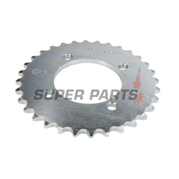 Πίσω γρανάζι -JT- JTR834,32, 32 δόντια, ατσάλινο, Yamaha BW 80 1986-1988, 1990, PW 80 1983-2010, RD 50/80 1982-1984, RT 100 1990-2000, TT-R 110 2008-2020, TT-R 50 2006-2020, TT-R 90 2000-2008, YB 100 1980-1994