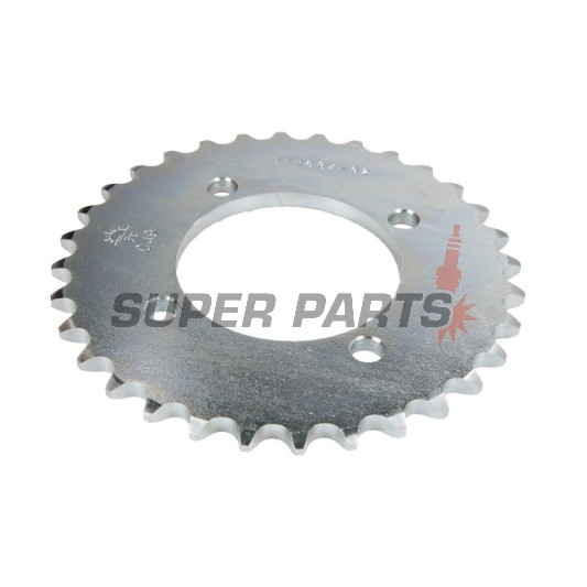 Πίσω γρανάζι -JT- JTR834,32, 32 δόντια, ατσάλινο, Yamaha BW 80 1986-1988, 1990, PW 80 1983-2010, RD 50/80 1982-1984, RT 100 1990-2000, TT-R 110 2008-2020, TT-R 50 2006-2020, TT-R 90 2000-2008, YB 100 1980-1994
