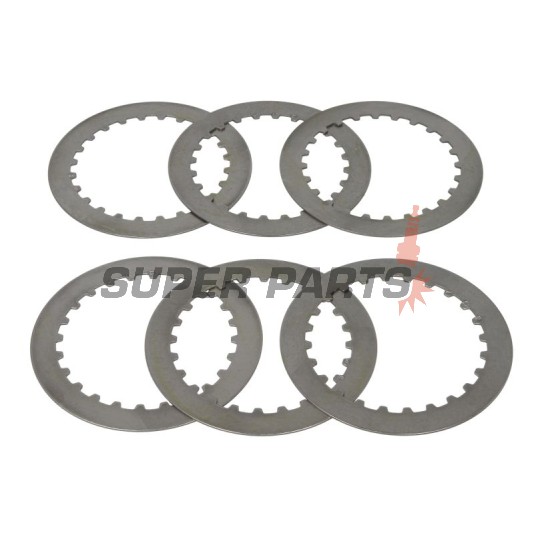 Σετ ατσάλινων δίσκων συμπλέκτη -TRW- MES310-6, Husqvarna TC 250 (2008-2013), KTM SX/SXS 125 (1998-2020)