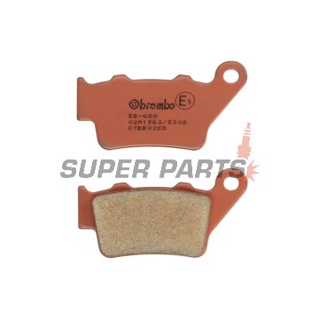 Τακάκια φρένων -BREMBO- 07BB02SD, BMW F650, G650, S1000RR, Husqvarna TE/WR/SM, KTM Duke/EXC/LC4/Supermoto, Aprilia Pegaso, Honda CB500, Yamaha XT/MT-03