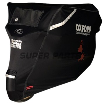 Κάλυμμα μοτοσυκλέτας -OXFORD- Protex Stretch εξωτερικό, μαύρο, XL