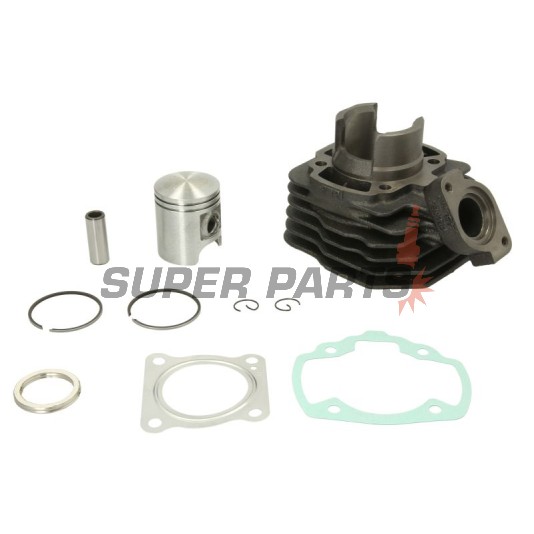 Σετ κυλίνδρου και πιστονιού -RMS- Peugeot Buxy 50 1994-1997, Peugeot Elyseo 50 1997-2003, Peugeot Elystar 50 2003-2005, Peugeot Speedake 50 1994-2001, Peugeot Speedfight 50 1996-1998, 2000, Peugeot Speedfight AC 50 1997-2000