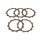 Σετ δίσκων συμπλέκτη -TRW- MCC304-5, Husqvarna SM610/610S/610ie (1999-2010), Suzuki DR250S (1982-1987), GN250 (1982-2002), GW250 (2012-2017), GZ250 Marauder (1999-2008), TU250X (1997-2001), VL250 Intruder (2000-2007)