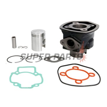 Σετ κυλίνδρου και πιστονιού -MOTORIX- 50cc (40mm), 5 γωνία κεφαλή, Piaggio, Gilera, Vespa