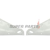 Πίσω πλαϊνά πλαστικά -POLISPORT- λευκά, YAMAHA YZ 80 1993-2001