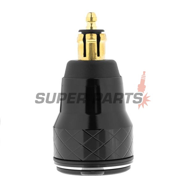 Αντάπτορας USB για αναπτήρα -4 RIDE- 12V, 2xUSB 3.0 + βολτόμετρο - universal