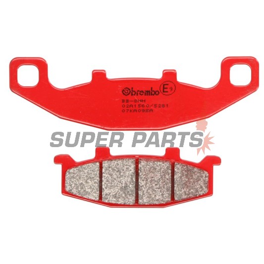 Τακάκια φρένων -BREMBO- 07KA09SA, Kawasaki KLE/Suzuki GS 500cc (1989-2000)