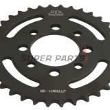 Πίσω γρανάζι -JT- JTR801,36, 36 δόντια, ατσάλινο, Kawasaki AE 50 1982-1983, AE 80 1981-1983, AR 50 1981-1983, AR 80 1982-1983, KLX 110 2002-2020, Z 125 2019-2020, Suzuki DR-Z 110 2003-2005, FM 50 1980-1998, FR 70 1975-1987, GT 50 1977-1980