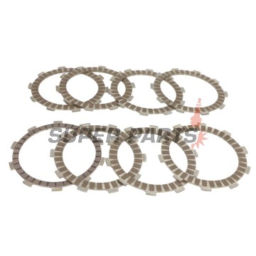 Σετ δίσκων συμπλέκτη -TRW- MCC120-8, Honda CTX 700, NC700S/X, NC750S/X, NT650V/700V Deauville, NTV650 Revere, VT750 Shadow/Spirit/Black Widow, XL650V/700V Transalp, XRV650 Africa Twin