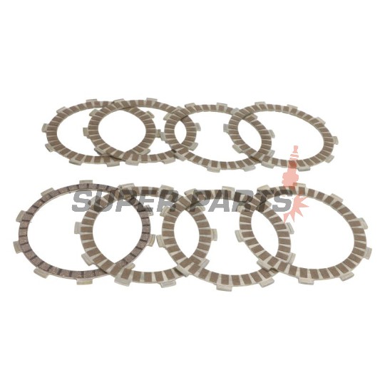 Σετ δίσκων συμπλέκτη -TRW- MCC120-8, Honda CTX 700, NC700S/X, NC750S/X, NT650V/700V Deauville, NTV650 Revere, VT750 Shadow/Spirit/Black Widow, XL650V/700V Transalp, XRV650 Africa Twin