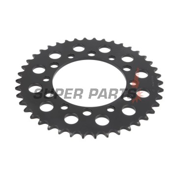 Πίσω γρανάζι -JT- JTR1486,42, 42 δόντια, ατσάλινο, Honda TRX 200 1990-1997, Kawasaki EL 250 1988-1999, 2001-2003, EL 252 2000, EX 250 1986-1987, GPX 400 1987-1988, Yamaha FZ1 1000 2010-2015