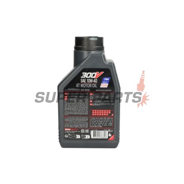 Λάδι κινητήρα -MOTUL- 300VROFF 10W40 1L 112558, 10W40, πλήρως συνθετικό + εστέρας, 1L