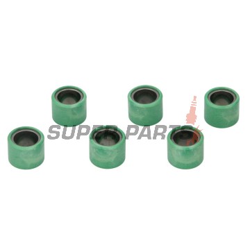 Μπίλιες βαριατόρ -RMS- 21x17mm, 11.2g, 6τεμ., Aprilia Atlantic 250 2004-2005, Aprilia Scarabeo 250 2004-2006, Derbi GP1 250 2006-2008, Gilera Oregon 250 2006-2010, Piaggio Beverly 200 2004-2005