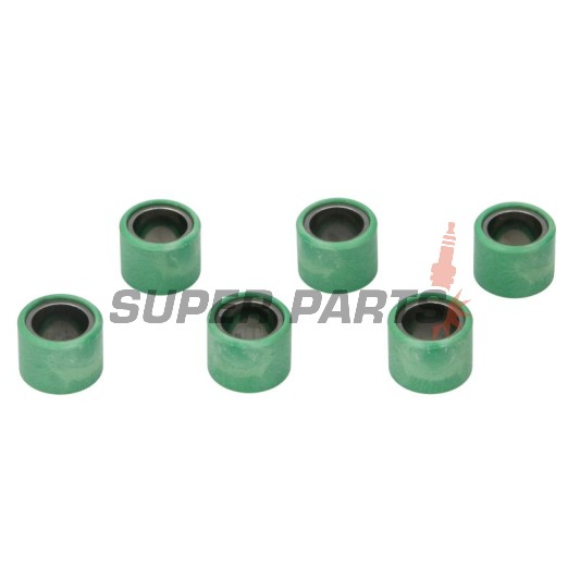 Μπίλιες βαριατόρ -RMS- 21x17mm, 11.2g, 6τεμ., Aprilia Atlantic 250 2004-2005, Aprilia Scarabeo 250 2004-2006, Derbi GP1 250 2006-2008, Gilera Oregon 250 2006-2010, Piaggio Beverly 200 2004-2005