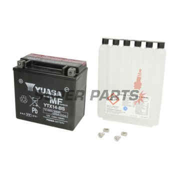 Μπαταρία -YUASA- YTX14-BS, 13Ah 12V