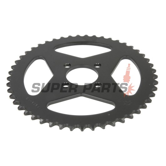 Πίσω γρανάζι -JT- JTR832,49, 49 δόντια, ατσάλινο, Yamaha DT 50 1978-1998, DT 80 1983, RD 50 1982-1984, RX 50 1983-1984, TY 50 1979-1980, YSR 50 1986-1992