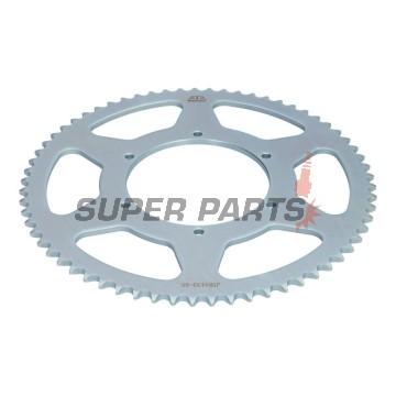 Πίσω γρανάζι -JT- JTR1133,65, 65 δόντια, ατσάλινο, Aprilia RS 50 2006-2012, RS4 50 2012-2016, 2018, SX 50 2012-2016, Derbi GPR 50 2004-2008, Senda 50 2007, Gilera SMT 50 2011-2016, Peugeot XR6 50 2002, 2006
