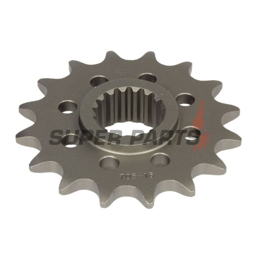 Μπροστινό γρανάζι -JT- JTF705,16, 16 δόντια, Aprilia RSV 1000 1998-2009, SL 1000 2000-2006