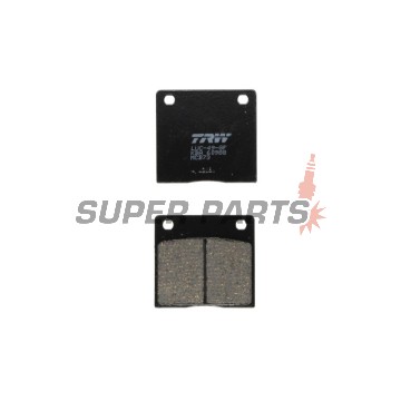 Τακάκια φρένων -TRW- MCB73, Kawasaki Z 650SR/1000A/1000ST/1000H Injection (1977-1981); Suzuki GS 500E-F/550/750/850G Katana (1977-2010), GSX 750E-ES-EF (1980-1986), RG Gamma 50 (1987)