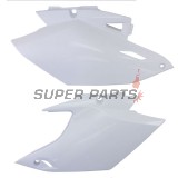 Πίσω πλαϊνά πλαστικά -POLISPORT- λευκά, YAMAHA WR 450 2012-2015