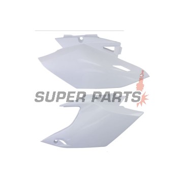 Πίσω πλαϊνά πλαστικά -POLISPORT- λευκά, YAMAHA WR 450 2012-2015
