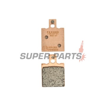 Τακάκια φρένων -FERODO- FDB207ST, Aprilia RS 50/125/250, AF1 125, Tuareg 125/350, Ducati Monster 600/900/1000, 916, SS 750/900, Cagiva Mito 125, Raptor 650, Elefant 750, KTM GS 125/500, MX 125/500, Moto Guzzi California 1100, Daytona 1000, V11 1100, Husqv