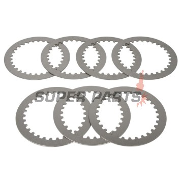 Σετ ατσάλινων δίσκων συμπλέκτη -TRW- MES319-7, Yamaha FJ1100/FJ1200 (1984-1997), Yamaha XJR1200/XJR1300/XJR1300 Racer (1994-2016), Yamaha YZF-R1 1000 (1999-2003)