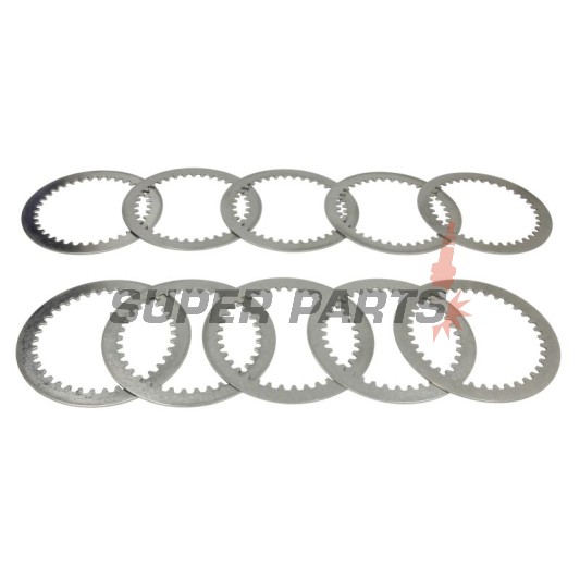 Σετ ατσάλινων δίσκων συμπλέκτη -TRW- MES576-10, Aprilia Caponord 1200, Dorsoduro 1200
