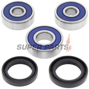 Σετ ρουλεμάν τροχού -ALL BALLS- Honda CBF 125 2009-2013, CBR 125 2004-2010