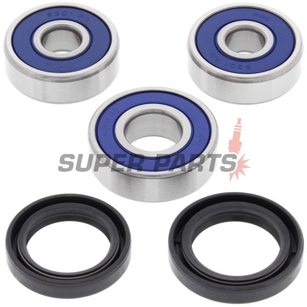 Σετ ρουλεμάν τροχού -ALL BALLS- Honda CBF 125 2009-2013, CBR 125 2004-2010