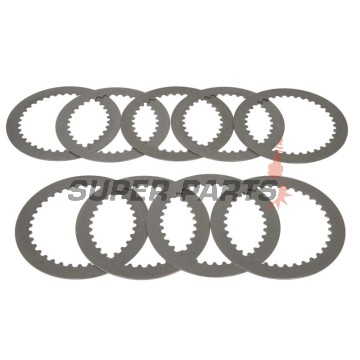 Σετ ατσάλινων δίσκων συμπλέκτη -TRW- MES341-9, Suzuki GSX 600F (1992-1997), GSX 750F (1989-1997), GSX-R 750 (1988-1991)