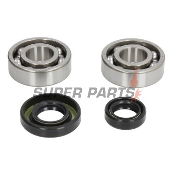 Σετ ρουλεμάν και τσιμουχών στροφάλου -HOT RODS- KTM 50 SX (06-08); 50 SX PRO JR (04-08); 50 SX PRO SR (04-05)