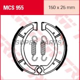 Σιαγόνες φρένων -TRW- MCS955, 150x25mm, Yamaha DT 250MX (1977-1982); SR 500 (1984-1999); XT 500/550/600Z Tenere (1982-1989); YZ 490 (1982-1987)