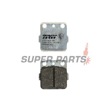 Τακάκια φρένων -TRW- MCB561EC, Honda CR/CRF/TRX 80-420 1992-2020; Kawasaki KFX/KX 65-450 1987-2020; Suzuki LT/RM 65-500 1987-2008; Yamaha Grizzly/Raptor/YFZ/YZ 80-660 1989-2020