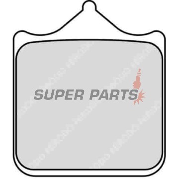 Τακάκια φρένων -FERODO- FDB2255ST, BMW S1000RR/S1000R (2009-2018)