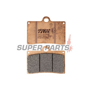Τακάκια φρένων -TRW- MCB540TRQ, Aprilia RS/RS4, Beta Euro/Jonathan, Cagiva Canyon/Mito/Raptor, Ducati Monster/SS/916, Gas Gas FSE/FSR, KTM Duke/LC4/SMR, Moto Guzzi California/Daytona, MZ Skorpion, Sachs Roadster/XTC, Yamaha SZR - 125-1100cc, 1988-2016