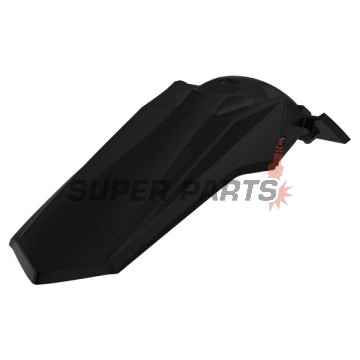 Πίσω φτερό/ουρά -POLISPORT- μαύρο, SUZUKI RM-Z 250/450 2018-2023