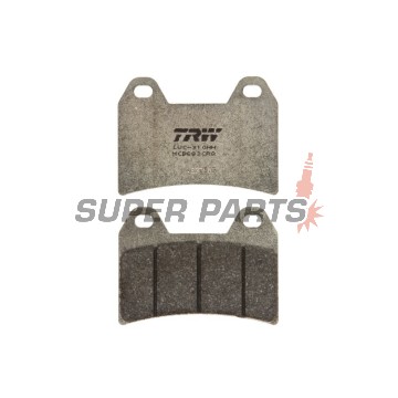 Τακάκια φρένων -TRW- MCB683CRQ, Aprilia Pegaso/RS/RSV, Benelli TnT/Tornado, BMW F/G/R nineT, Cagiva Raptor, Ducati Monster/Multistrada/SS, KTM Duke/LC4/SM, Moto Guzzi, Yamaha XT 660X