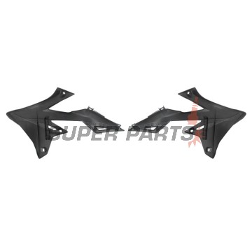 Μπροστινά πλαϊνά πλαστικά -POLISPORT- μαύρα, SUZUKI RM-Z 250/450 2018-2023