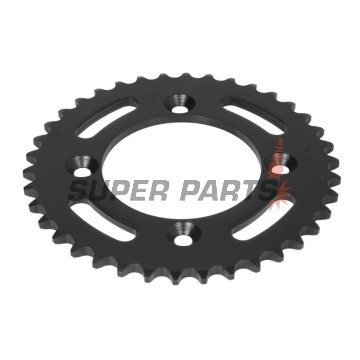 Πίσω γρανάζι -JT- JTR1214,38, 38 δόντια, ατσάλινο, Honda CR 50 1984, CR 60 1985-1986, CR 80 1982-1984, CRF 110 2013-2021, CRF 70 2004-2012, CRF 80 2004-2013, XR 70 1997-2003, XR 80 1985-2003