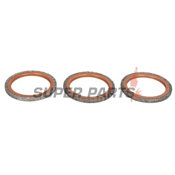 Φλάντζα εξάτμισης -WINDEROSA- Yamaha SR 950 2017, Yamaha XV 1900 2006-2018, Yamaha XVS 950 2011-2022
