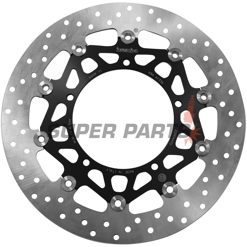 Δίσκος φρένου -BREMBO- 78B40871, Yamaha FZ1, MT-10, R1/R6 (2004-2021)