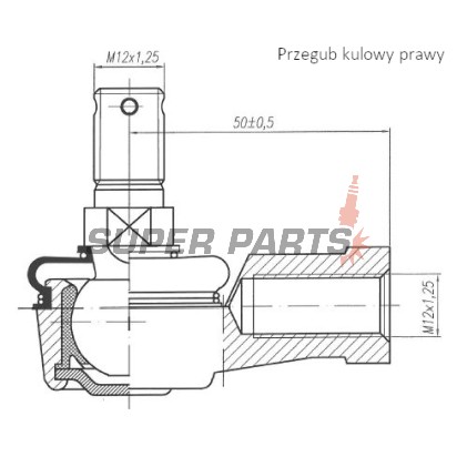 Εξωτερικό ακρόμπαρο -4 RIDE- Yamaha YFM 250/350/400/450 1999-2012