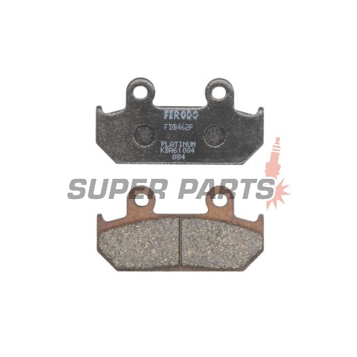 Τακάκια φρένων -FERODO- FDB462P, Honda CB/CBR/CBX, NSR, VFR, VT Integra, XRV Africa Twin - 250-750cc, 1986-1996