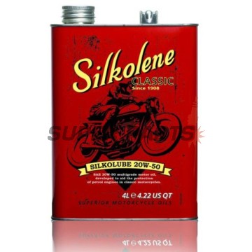 Λάδι κινητήρα -SILKOLENE- SILKOLUBE, 20W-50, ορυκτέλαιο, 4L MET