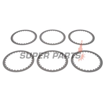Σετ ατσάλινων δίσκων συμπλέκτη -TRW- MES500-6, Harley-Davidson Touring FL 1340 Electra/Ultra/Tour Glide + Dyna/Softail 1340 + XL/XLH/XR Sportster 883/1200 (1990-2017)