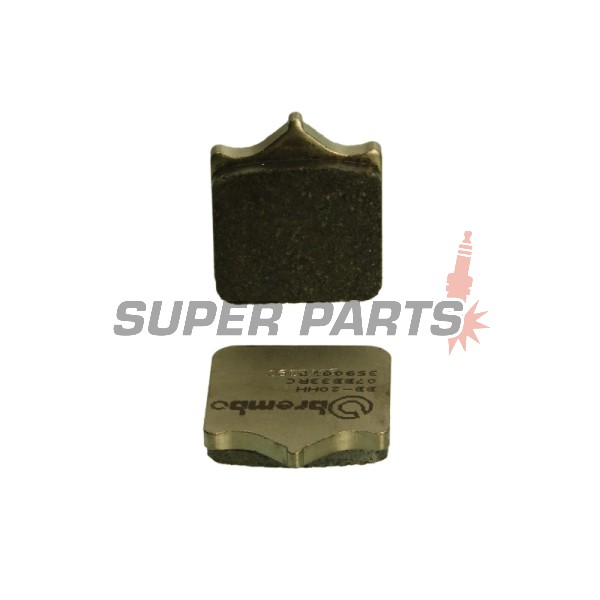 Τακάκια φρένων -BREMBO- 07BB33RC, Aprilia RSV 1000, Benelli TnT/Tornado 900-1130, BMW S 1000, Ducati Monster 1000, Husqvarna SM 450-510, KTM Super Duke/Supermoto 950-990, MV Agusta Brutale 910 (2001-2016)