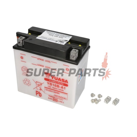 Μπαταρία -YUASA- YB16B-A1, 17Ah 12V